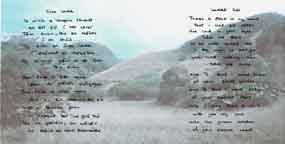 Photo and lyrics to Laura's Hill
